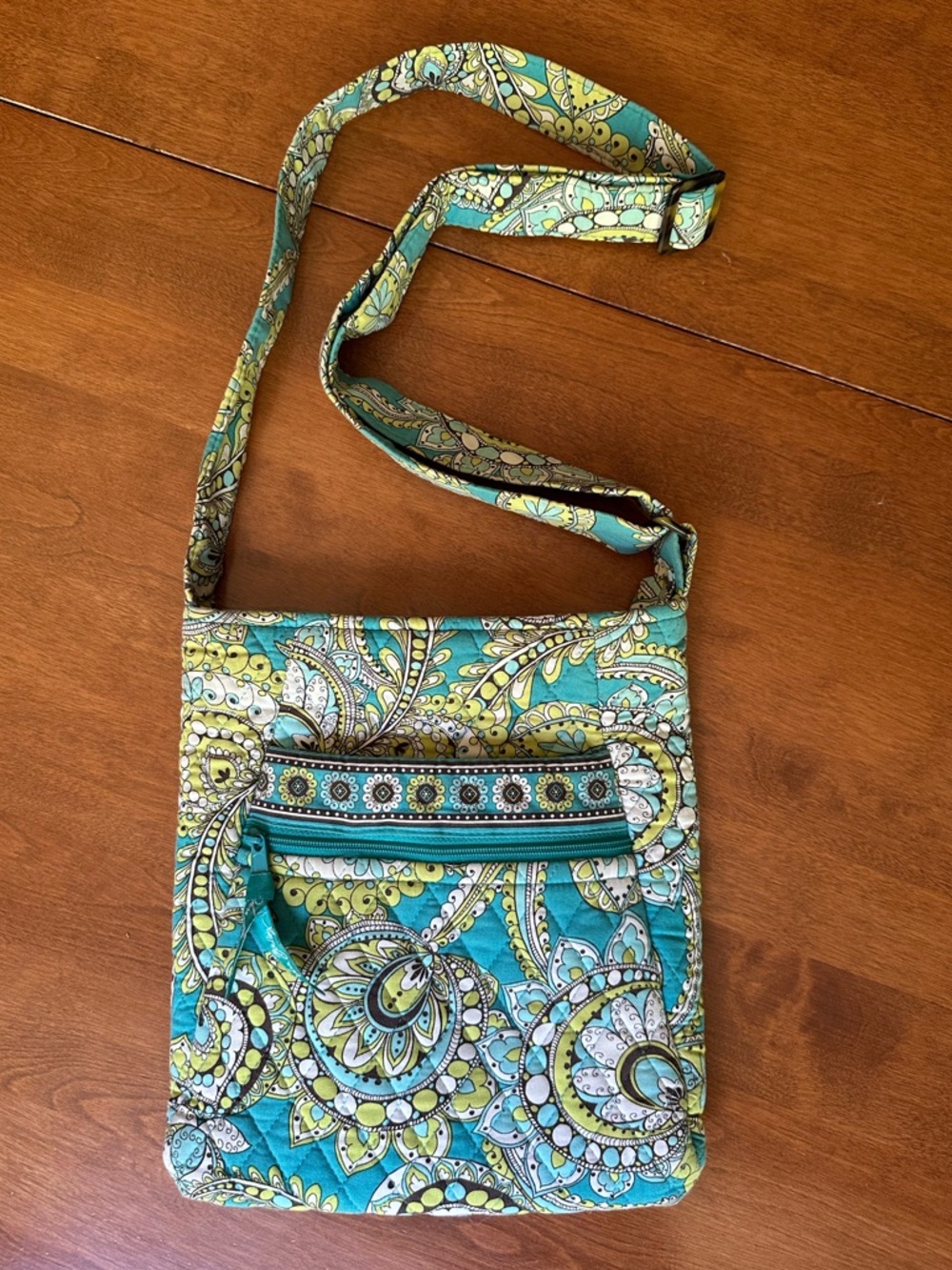 Vera Bradley Peacock Cross-Body Bag